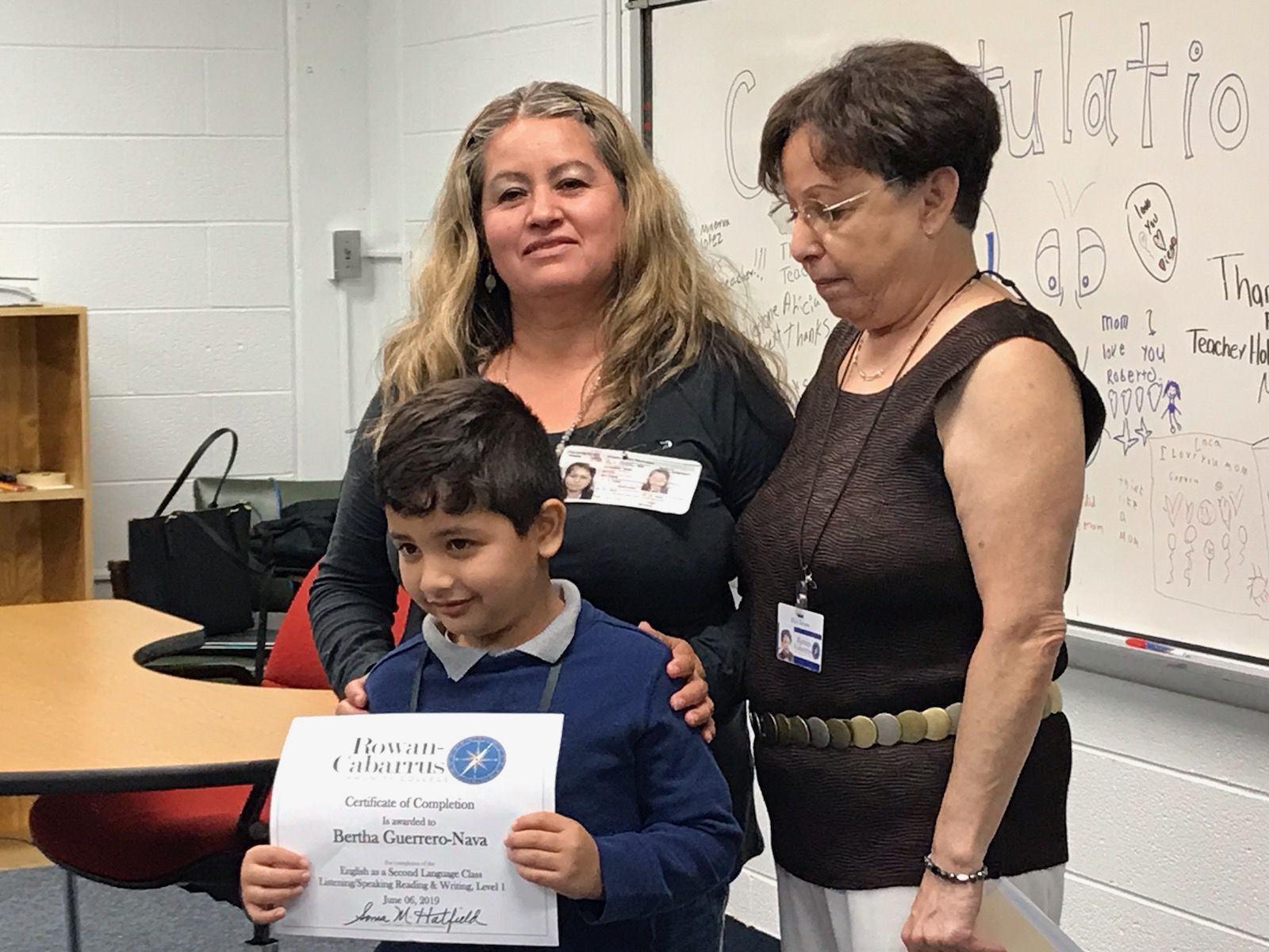 Fred L. Wilson parent graduation
